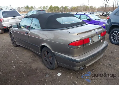 2003 Saab 9-3 Se из США, поврежденный, VIN YS3DF78K737001021